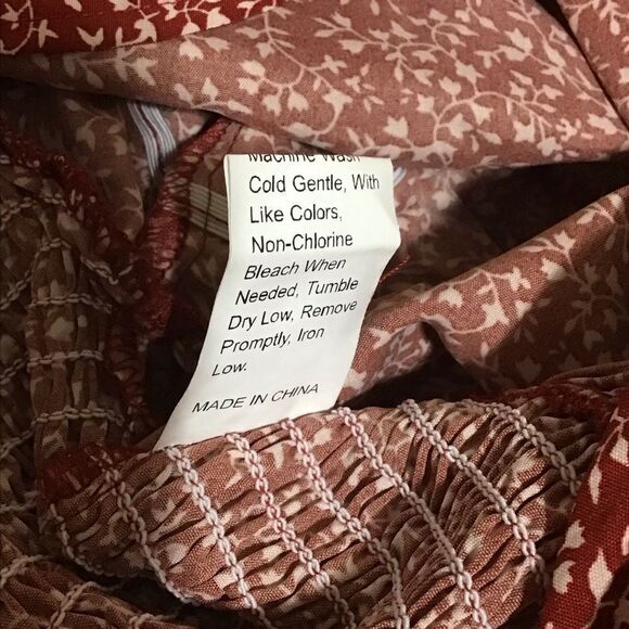 SHEIN Ditsy Crop Top M - Picture 6 of 6